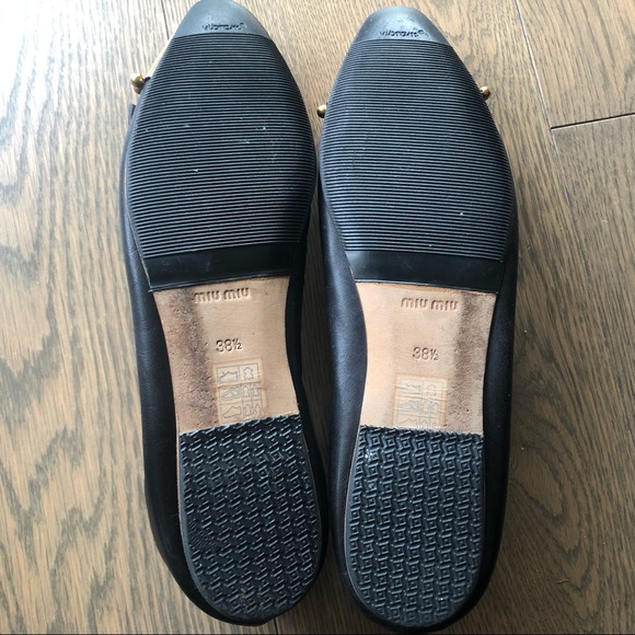 Authentic Miu Miu Flats w Stunning embellishment - Picture 7 of 7